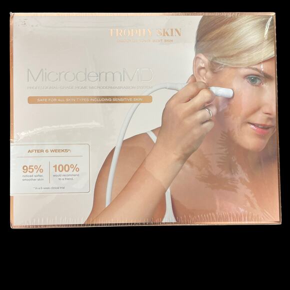 Trophy Skin Home Microdermabrasion System Microderm MD Exfoliation NEW Sealed - Picture 1 of 10